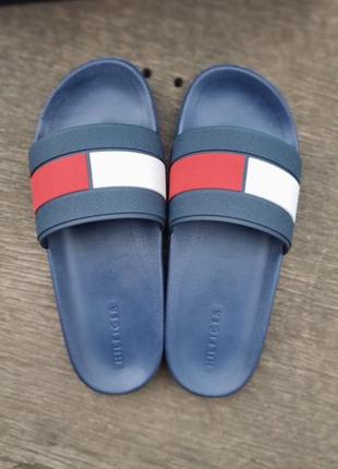 Шлепки tommy hilfiger us7-38-24.5/25cm3 фото