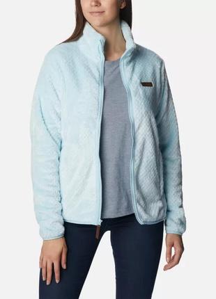 Женская флисовая куртка fire side columbia sportswear ii sherpa с полной молнией6 фото