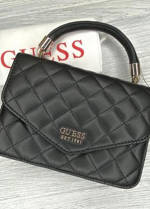 Небольшая женская сумочка guess (7115) black