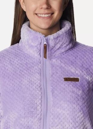 Женская флисовая куртка fire side columbia sportswear ii sherpa с полной молнией4 фото