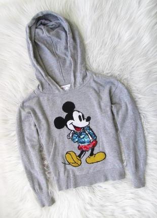 Кофта толстовка бомбер худі з капюшоном gap disney mickey mouse міккі маус