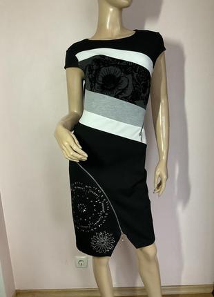 Фирменное коктельное платье от бренда desigual/s/1 фото