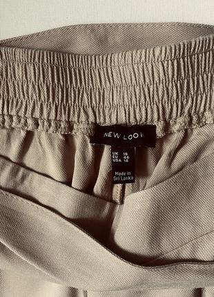Легкие новые брюки из фактурной вискозы3 фото