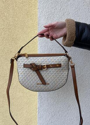 Сумка в стиле michael kors dover ivory