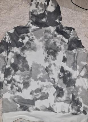 Худи женское в стиле тай-дай, спортивная кофта.
