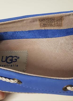 Мокасины туфли ugg оригинал нубук кожа новые сток6 фото