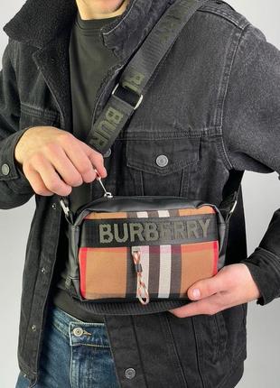 Сумка в стиле burberry paddy bag black