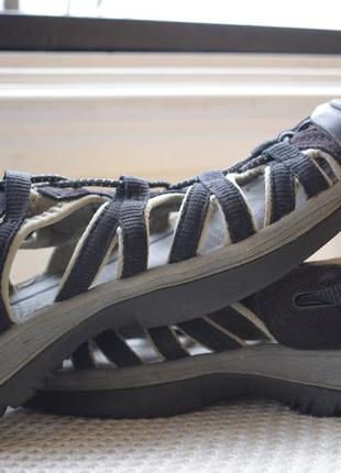 Треккинговые сандали сандалии босоножки мокасины кроссовки keen waterproof р. 39 25,5 см6 фото