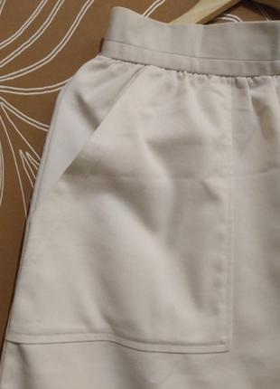 Белая женская юбка от oodji размер 405 фото