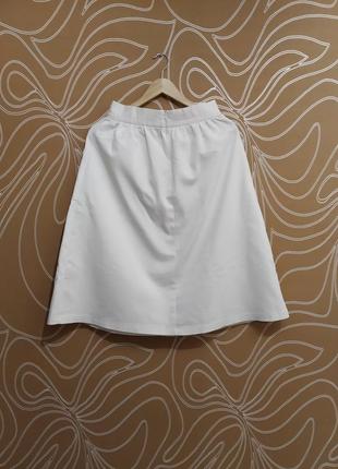 Белая женская юбка от oodji размер 403 фото
