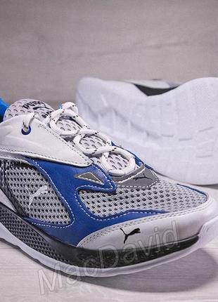 Кросівки чоловічі puma rs running system шкіра/сітка2 фото