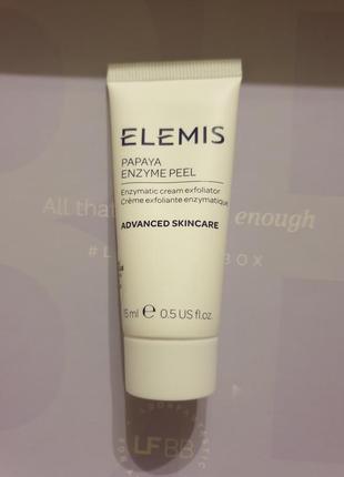 Ензимний крем пілінг elemis papaya enzyme peel 15 ml