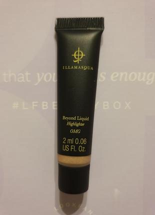 Illamasqua beyond liquid highlighter omg хайлайтер 2 ml1 фото