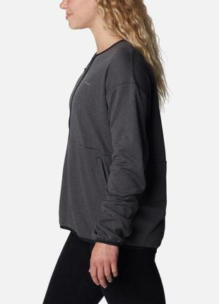 Жіночий флісовий пуловер coral ridge columbia sportswear midlayer half zip3 фото