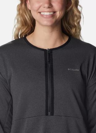 Жіночий флісовий пуловер coral ridge columbia sportswear midlayer half zip4 фото