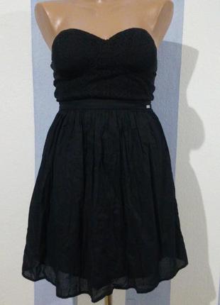 Сукня котонова без бретелей