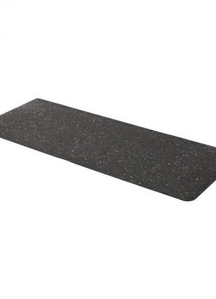 Коврик для йоги и фитнеса nike flow yoga mat 4 mm черный уни 61х172см n.100.2410.997.os2 фото