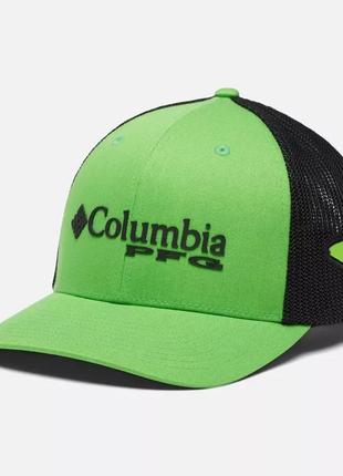 Сетчатая бейсболка pfg logo columbia sportswear — высокая корона1 фото