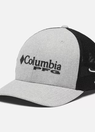 Сетчатая бейсболка pfg logo columbia sportswear — высокая корона1 фото