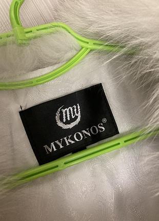 Меховая жилетка мех песец натуральный mykonos
