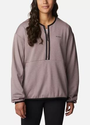 Жіночий флісовий пуловер coral ridge columbia sportswear midlayer half zip1 фото