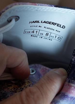 Кеды karl lagerfeld 35-36, 36-37, 40-41 размеры оригинал оригінал6 фото