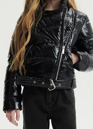 Легкая куртка косуха reserved в стиле zara (легкая;весная/осень)