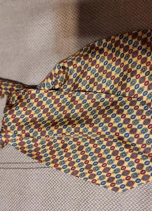 Краватка з натурального шовку 127х17 см.3 фото