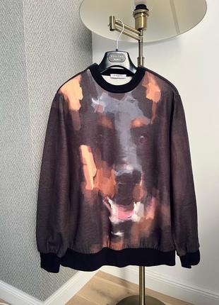Розкішний світшот givenchy paris з доберманом оригінал