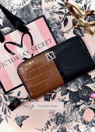 Большой женский кошелек, портмоне, клатч, визитница victorias secret, виктория сикрет