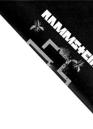 Бандана rammstein (logo with flies)2 фото
