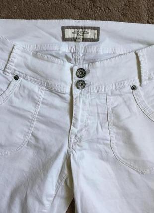 Супер бриджі шорти жіночі стреч білі xl (50)2 фото