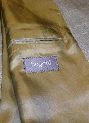 Пиджак шерстяной bugatti (54-56)3 фото