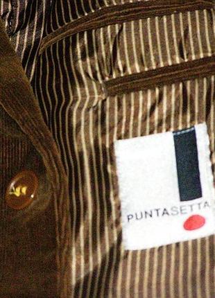 Пиджак микровельветовый "punta setta"(р.46-48)2 фото