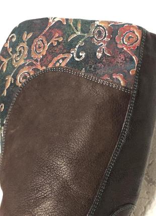Эксклюзивные кожаные женские сапоги 42-43 размер!8 фото