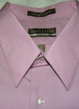 Рубашка мужская van heusen (xl)4 фото