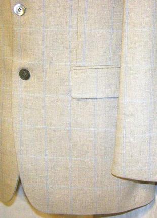 Пиджак шерстяной rene lezard (50-52)3 фото