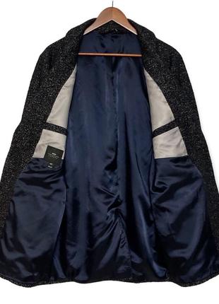 Тёплый буклированый мужской пиджак полупальто 50-52 размер3 фото