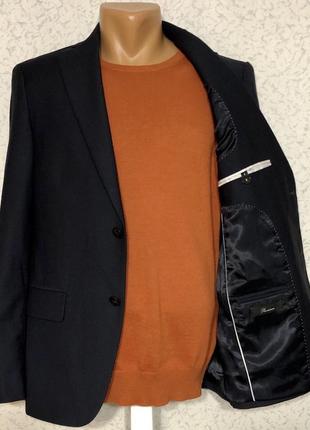 Пиджак мужской классический деловой стильный asian classic tit маленький размер 44/46/s10 фото