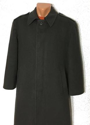 Пальто мужское шерстяное calais (52-54)4 фото