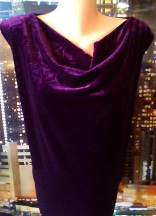 Оксамитова ошатна жіноча блуза ботал xxl-xxxl