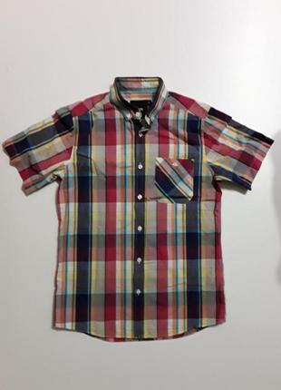 Фирменная хлопковая рубашка s