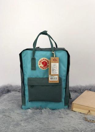 Крутий яскравий рюкзак fjallraven kanken classic3 фото