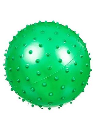 Мяч массажный ms 0021, 3 дюйма (зелёный)1 фото