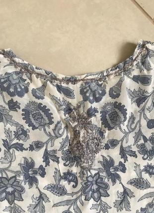 Туника шелковая стильная модная дорогой бренд ane mone размер 38 или м