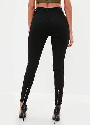 Джинси стрейчивые з високою талією від missguided