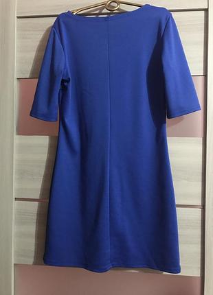 Плаття синього кольору