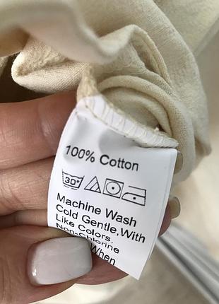 100% хлопок. светлые кюлоты шорты винтаж на лето бриджи широкие