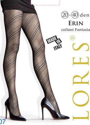 Фантазійні колготки lores "erin" 20-40 den