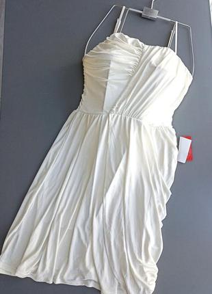 Сукня жіночя на тонуих бретелях